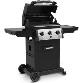 Broil King Ψησταριά Υγραερίου Μαντεμένια Σχάρα με 3 Εστίες Monarch 320 Black Broil King Ψησταριά Υγραερίου Μαντεμένια Σχάρα με 3 Εστίες Monarch 320 Black