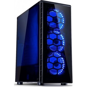 Inter-Tech CXC2 Gaming Midi Tower Κουτί Υπολογιστή με Πλαϊνό Παράθυρο Μαύρο Inter-Tech CXC2 Gaming Midi Tower Κουτί Υπολογιστή με Πλαϊνό Παράθυρο Μαύρο