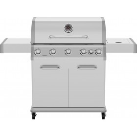 Blackbull Ψησταριά Υγραερίου Μαντεμένια Σχάρα με 5 Εστίες και Πλαϊνό Μάτι Imperial Blackbull Ψησταριά Υγραερίου Μαντεμένια Σχάρα με 5 Εστίες και Πλαϊνό Μάτι Imperial