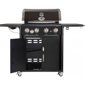 Outdoorchef Ψησταριά Υγραερίου Μαντεμένια Σχάρα με 4 Εστίες και Πλαϊνό Μάτι Australia 425G