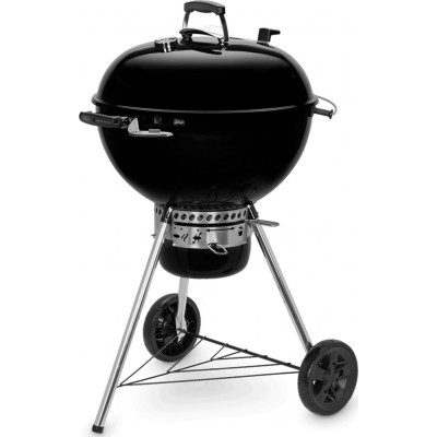 Weber Ψησταριά Κάρβουνου 76x65cm με καπάκι Master-Touch GBS E-5750 Black Black