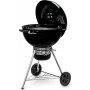 Weber Ψησταριά Κάρβουνου 76x65cm με καπάκι Master-Touch GBS E-5750 Black Black