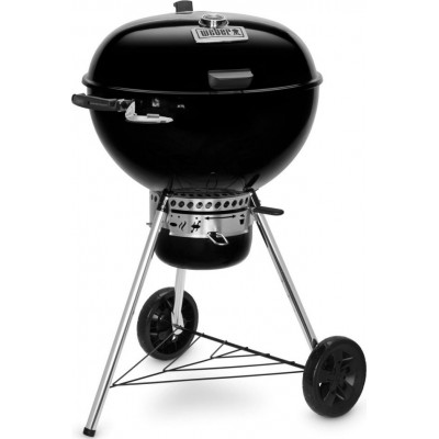 Weber Ψησταριά Κάρβουνου 57x57cm με καπάκι Touch GBS Premium Black