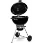 Weber Ψησταριά Κάρβουνου 57x57cm με καπάκι Touch GBS Premium Black