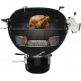 Weber Ψησταριά Κάρβουνου 57x57cm με καπάκι Touch GBS Premium Black