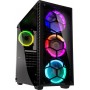 Kolink Observatory Gaming Midi Tower Κουτί Υπολογιστή με Πλαϊνό Παράθυρο και RGB Φωτισμό Μαύρο