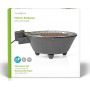 Nedis Electric Barbeque Round 30 Ηλεκτρική Ψησταριά Σχάρας 1250W με Ρυθμιζόμενο Θερμοστάτη