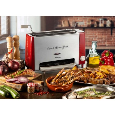 Ariete Steak House Grill Ηλεκτρική Ψησταριά Σχάρας 1300W