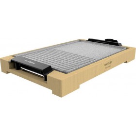 Cecotec Ηλεκτρική Ψηστιέρα - Γκριλιέρα Bamboo MixStone 2000W με Ρυθμιζόμενο Θερμοστάτη