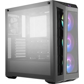 CoolerMaster Masterbox MB530P Gaming Midi Tower Κουτί Υπολογιστή με Πλαϊνό Παράθυρο και RGB Φωτισμό Μαύρο CoolerMaster Masterbox MB530P Gaming Midi Tower Κουτί Υπολογιστή με Πλαϊνό Παράθυρο και RGB Φωτισμό Μαύρο