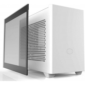 CoolerMaster Masterbox NR200P Gaming Mini Tower Κουτί Υπολογιστή με Πλαϊνό Παράθυρο Λευκό CoolerMaster Masterbox NR200P Gaming Mini Tower Κουτί Υπολογιστή με Πλαϊνό Παράθυρο Λευκό