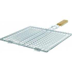 Bormann Σχάρα Inox Διπλή BBQ1002 35x25cm Bormann Σχάρα Inox Διπλή BBQ1002 35x25cm