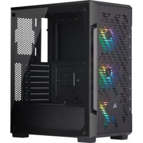 Corsair iCUE 220T RGB Gaming Midi Tower Κουτί Υπολογιστή με Πλαϊνό Παράθυρο Μαύρο Corsair iCUE 220T RGB Gaming Midi Tower Κουτί Υπολογιστή με Πλαϊνό Παράθυρο Μαύρο