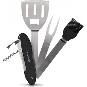Navaris 46478.01 Σετ Εργαλείων για Barbeque 1τμχ Navaris 46478.01 Σετ Εργαλείων για Barbeque 1τμχ