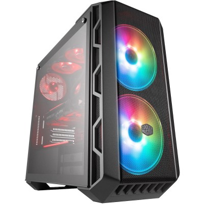 CoolerMaster MasterCase H500 ARGB Gaming Midi Tower Κουτί Υπολογιστή Γκρι