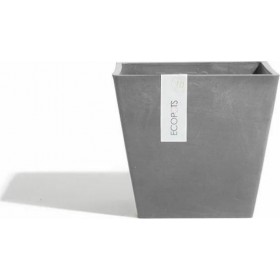 Ecopots Rotterdam Taper Square Grey Γλάστρα Ανθρακί 30x26.3cm Ecopots Rotterdam Taper Square Grey Γλάστρα Ανθρακί 30x26.3cm