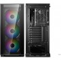 Deepcool Matrexx 70 3F Gaming Midi Tower Κουτί Υπολογιστή με Πλαϊνό Παράθυρο και RGB Φωτισμό Μαύρο