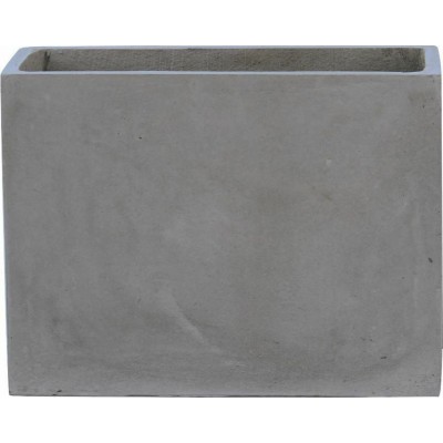 Woodwell Flower Pot-2 Γλάστρα Cement Grey 60x30x45cm