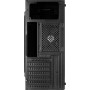 Aerocool Split Gaming Midi Tower Κουτί Υπολογιστή με Πλαϊνό Παράθυρο και RGB Φωτισμό Μαύρο