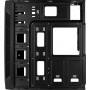 Aerocool Split Gaming Midi Tower Κουτί Υπολογιστή με Πλαϊνό Παράθυρο και RGB Φωτισμό Μαύρο