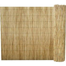 vidaXL 140394 Καλαμωτή από Ολόκληρο Καλάμι 1.5x5m