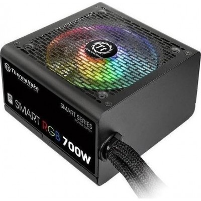 Thermaltake Smart RGB 700W Τροφοδοτικό Υπολογιστή Full Wired 80 Plus Standard