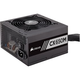 Corsair CX Series CX650M 650W Τροφοδοτικό Υπολογιστή Semi Modular 80 Plus Bronze Corsair CX Series CX650M 650W Τροφοδοτικό Υπολογιστή Semi Modular 80 Plus Bronze