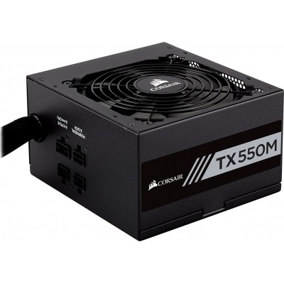 Corsair TX-M Series TX550M 550W Τροφοδοτικό Υπολογιστή Semi Modular 80 Plus Gold