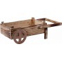 Espiel HOM2345 Καρότσι Ξύλινο Φυσικό Ξύλο 38x18x13cm