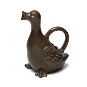 Espiel POT113 Ποτιστήρι Κεραμικό Καφέ Αντικέ Πάπια 19cm