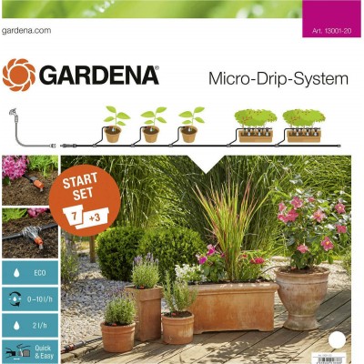 Gardena Micro-Drip Starter Set Flower Pots M Σύστημα Αυτοποτισμού με Προγραμματιστή