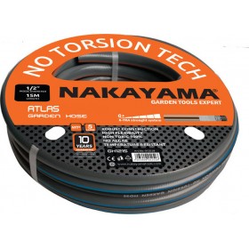 "Nakayama Λάστιχο Ποτίσματος Atlas 3 GH4100 1/2"" 15m 024002" Nakayama Λάστιχο Ποτίσματος Atlas 3 GH4100 1/2" 15m 024002