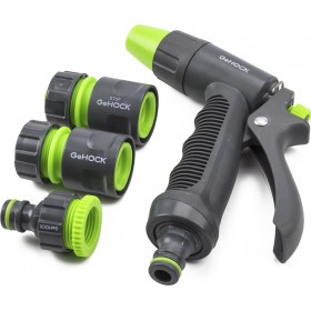 GeHock ASGS12 Σετ Πιστόλι Νερού με Ταχυσυνδέσμους