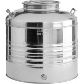 Sansone Δοχείο Inox με Βιδωτό Καπάκι 20lt