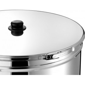 Metal Box Δοχείο Inox Starbox 38AB Ανοικτού Τύπου Επίπεδο 50lt