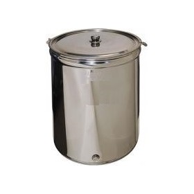 Aggraffati Δοχείο Inox Ανοικτού Τύπου Επίπεδο 80lt