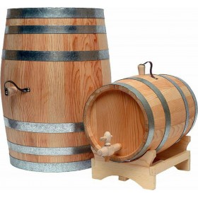 Karageorgos Bros Βαρέλι από ξύλο ρόμπολο 5 λίτρα ( ΕΛΛΗΝΙΚΟ ΠΡΟΙΟΝ ) (1002)