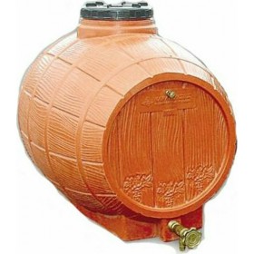 Βαρελι κρασιου 220 Lit με κανουλα εργοστασιου Τσιανακας