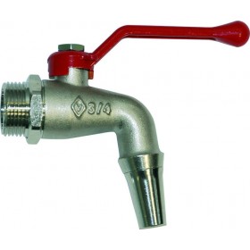 Unimac 693163 Κάνουλα Χρωμέ για Δοχείο Λαδιού / Κρασιού 1"