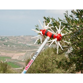 Yamastik Νιφάδα X12 Ελαιοραβδιστικό Μπαταρίας Αχινός 400W με Σταθερό Κοντάρι 2.3m και Βάρος 3.2kg Yamastik Νιφάδα X12 Ελαιοραβδιστικό Μπαταρίας Αχινός 400W με Σταθερό Κοντάρι 2.3m και Βάρος 3.2kg