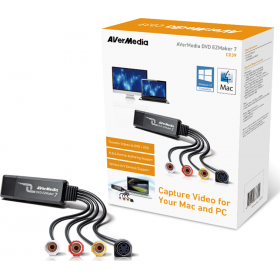 AVerMedia Dvd Ezmaker 7 Video Recorder για PC / Laptop και σύνδεση USB-A AVerMedia Dvd Ezmaker 7 Video Recorder για PC / Laptop και σύνδεση USB-A