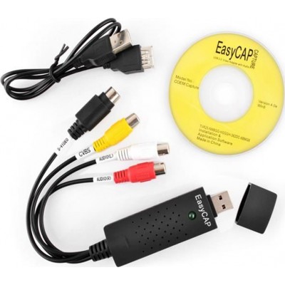 Easycap 085 CD Video Recorder για Laptop / PC και σύνδεση USB-A