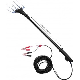 Kraft 691073 Ελαιοραβδιστικό Μπαταρίας Χτένα 240W με Τηλεσκοπικό Κοντάρι 2.4m και Βάρος 3.4kg Kraft 691073 Ελαιοραβδιστικό Μπαταρίας Χτένα 240W με Τηλεσκοπικό Κοντάρι 2.4m και Βάρος 3.4kg