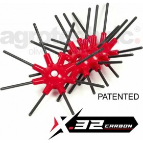 Agrotechnic x.32 Ανταλλακτικό Ημισφαίριο Carbon 4τμχ Agrotechnic x.32 Ανταλλακτικό Ημισφαίριο Carbon 4τμχ