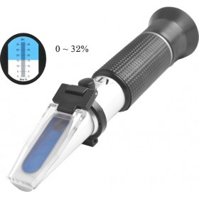 Διαθλασίμετρο σακχάρων μπύρας, 0-32% Brix - THE01501