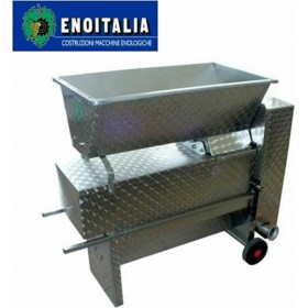 EnoItalia Eno 20 Inox Ηλεκτρικός Σπαστήρας Σταφυλιών με Διαχωριστήρα για Παραγωγή έως 1800 kg/h EnoItalia Eno 20 Inox Ηλεκτρικός Σπαστήρας Σταφυλιών με Διαχωριστήρα για Παραγωγή έως 1800 kg/h