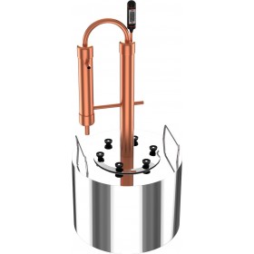 kazandjia Αποστακτήρας Inteligent 40lt με Πύργο Χαλκού kazandjia Αποστακτήρας Inteligent 40lt με Πύργο Χαλκού