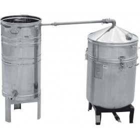 Biofan Αποστακτήρας Inox 18/10 με Σερπαντίνα 70lt