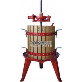 Polsinelli TL35 Σταφυλοπιεστήριο Χειροκίνητο 50lt 0241089 Polsinelli TL35 Σταφυλοπιεστήριο Χειροκίνητο 50lt 0241089