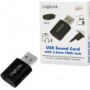 LogiLink Εξωτερική USB Κάρτα Ήχου 2.0 UA0299